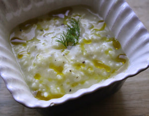 Avgolemono Soup With Baklouti Olive Oil